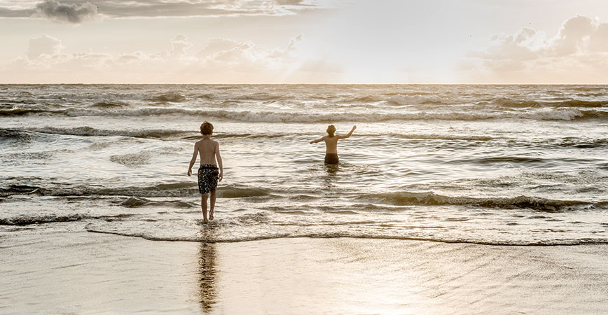 Henne Strand Kinder Baden