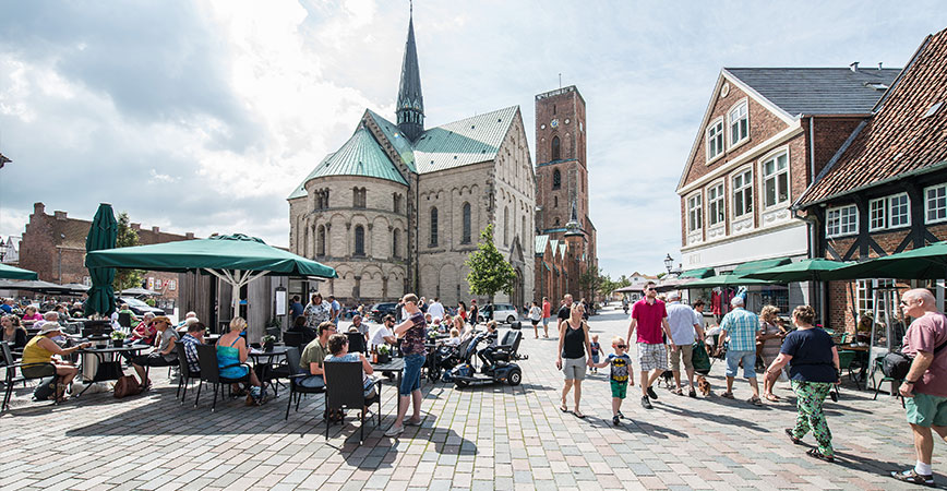 Westjütland Ribe Altstadt