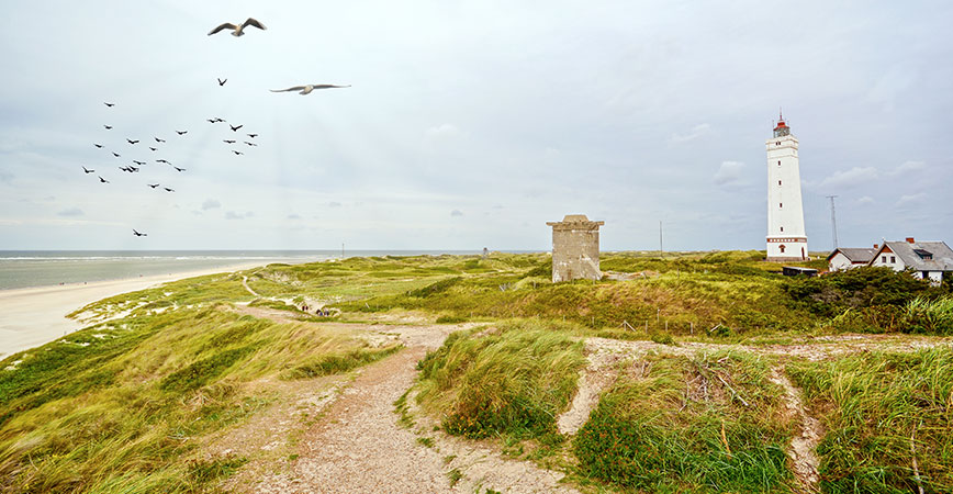 Vejers Strand Blavand Leuchtturm